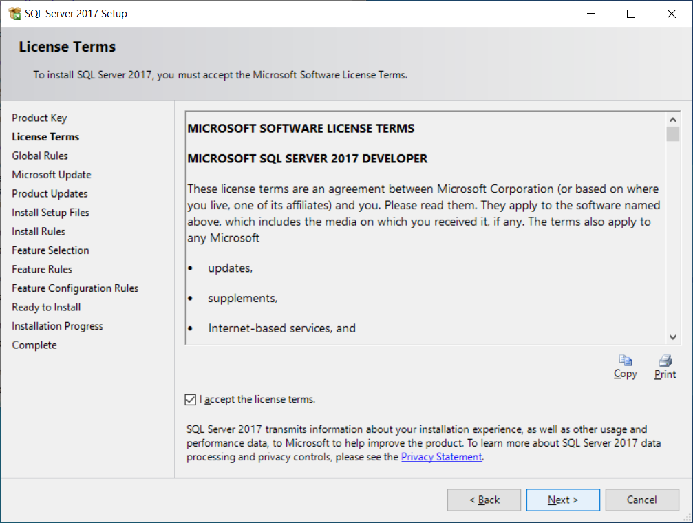 Sql server 2017 enterprise. Установка SQL Server 2017.