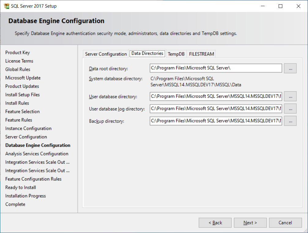 Make install path